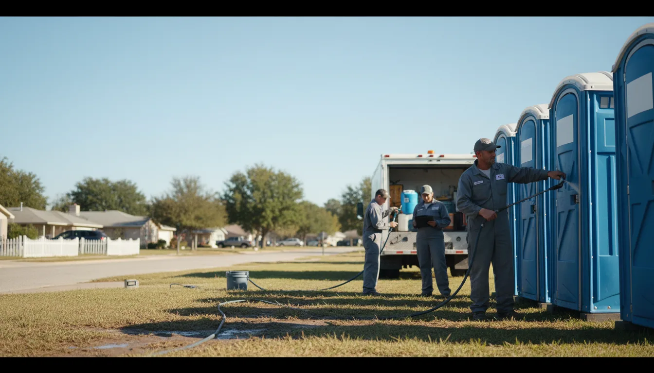 Long-Term Portable Toilet Rental in Soper, OK near me